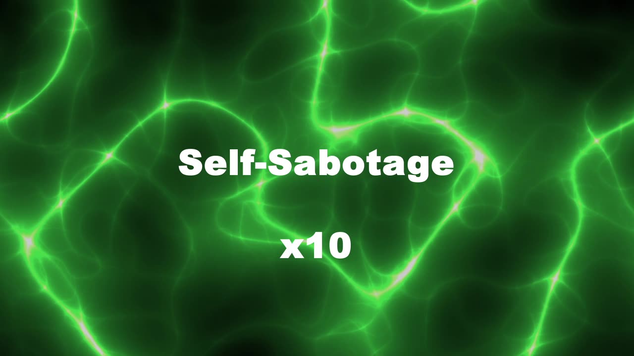 Amplified Reiki [AR] for Self Sabotage - 10x Stronger Energy