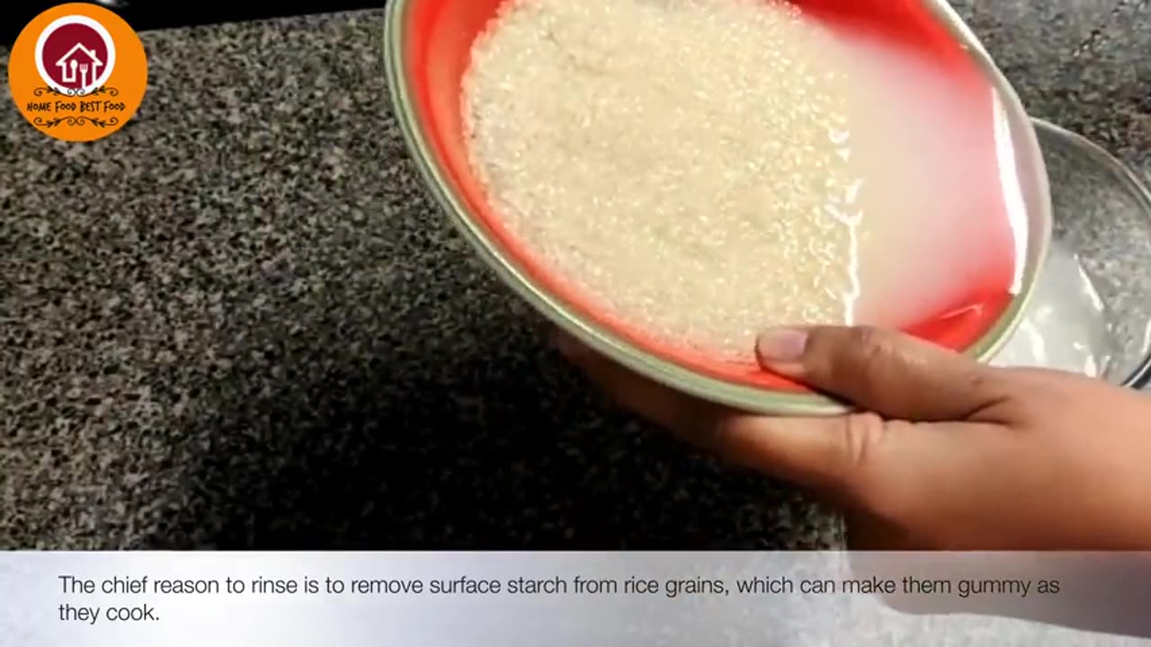 Ayurvedic method of cooking rice