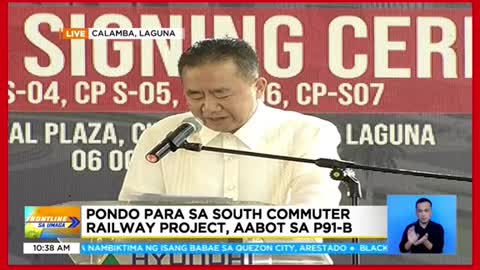 North-South CommuterRailway, magkokonekta sa Pampanga hanggang Laguna