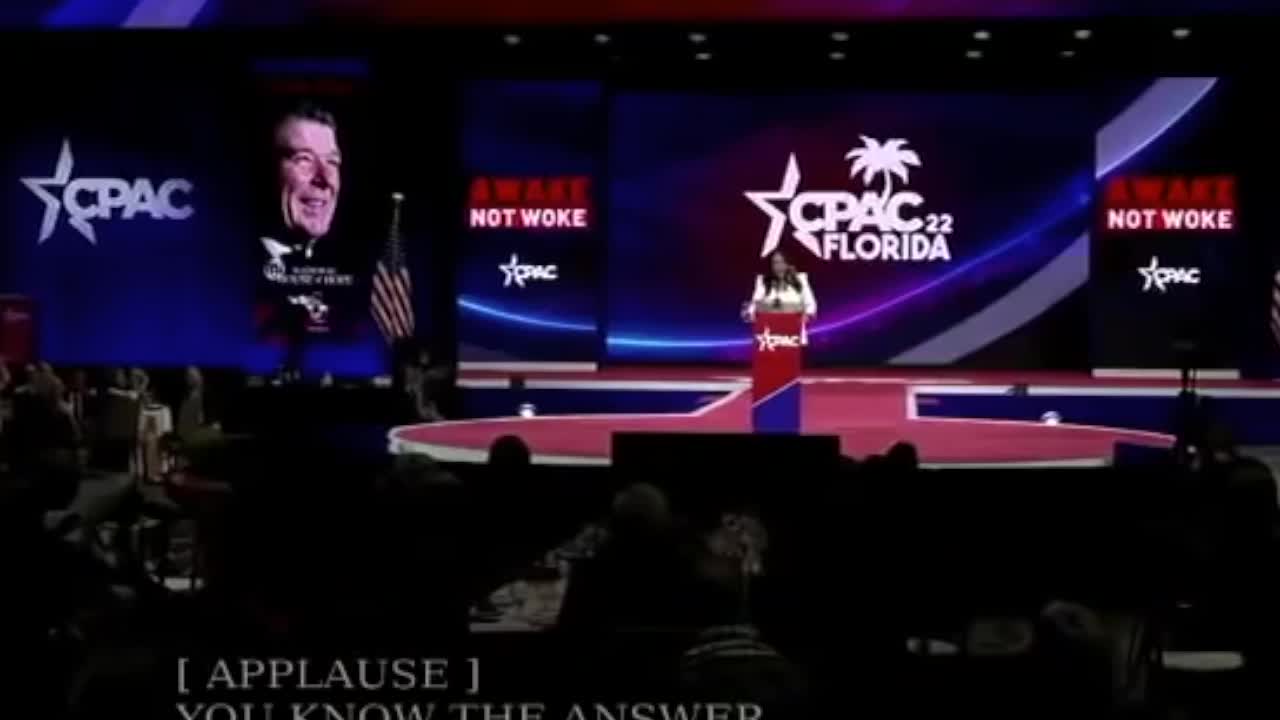 Tulsi Gabbard at CPAC blasting Justin Trudeau and the tyrannical Washington elite!