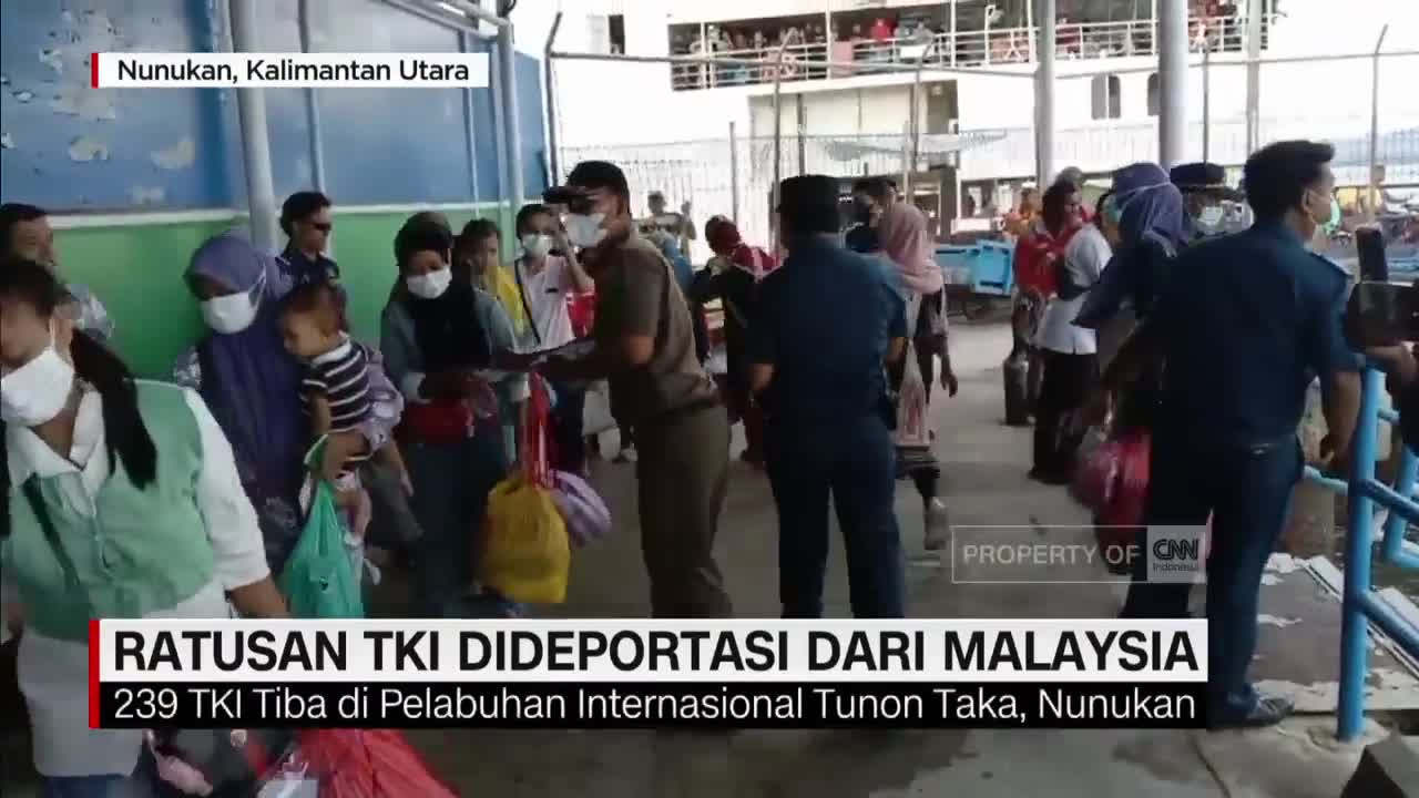 Ratusan TKI Dideportasi dari Tawau Malaysia Karena Tak Memiliki Paspor