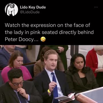 I think that’s all of our expressions when Doocy asks a great question 🤣👏🏻