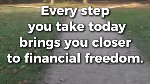 Every step towards your financial goal is one step closer to financial freedom.