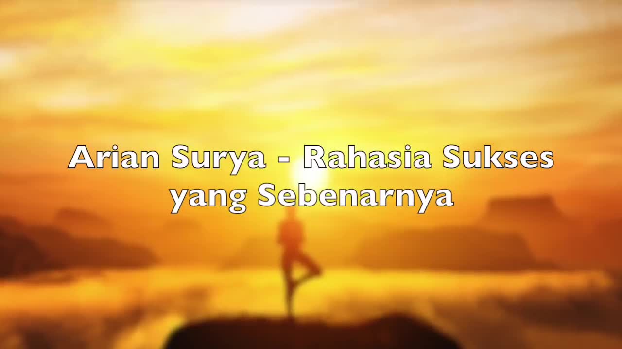 Hidup sukses (motivasi) yg tersembunyi d dunia