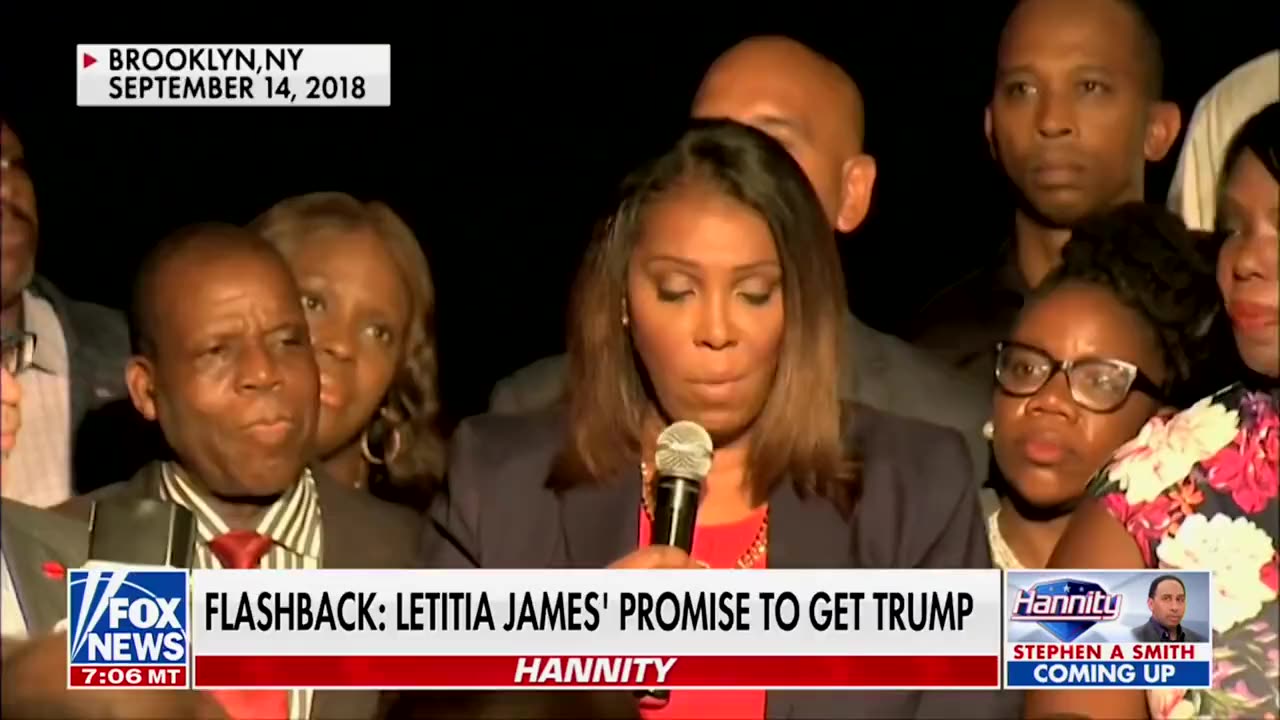 'GET TRUMP' SUPERCUT: Watch Radical Letitia James Say Over and Over She Will Get Trump [WATCH]