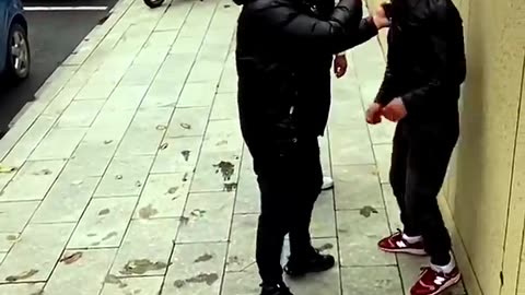 Chinese street fight