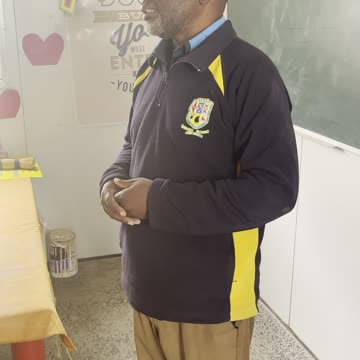 Amos Manyarara, a teacher at Sebakwe Primary