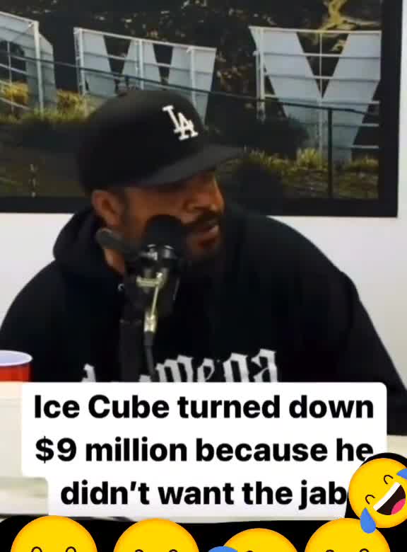 ICE CUBE odrzucił 9 mln dolarów bo nie chciał się zaszczepić (turned down $9 mln refusing the jab)