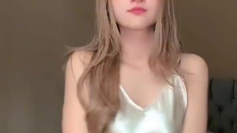 Sexy Asian shiny lingerie
