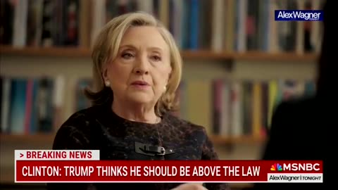 So Hillary Clinton thinks the Supreme Court shouldn’t uphold presidential immunity.