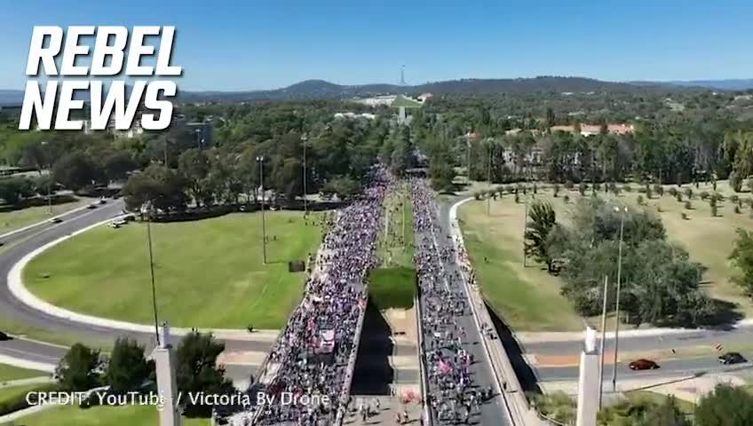 Australia's BIGGEST Convoy Descends on the Capital