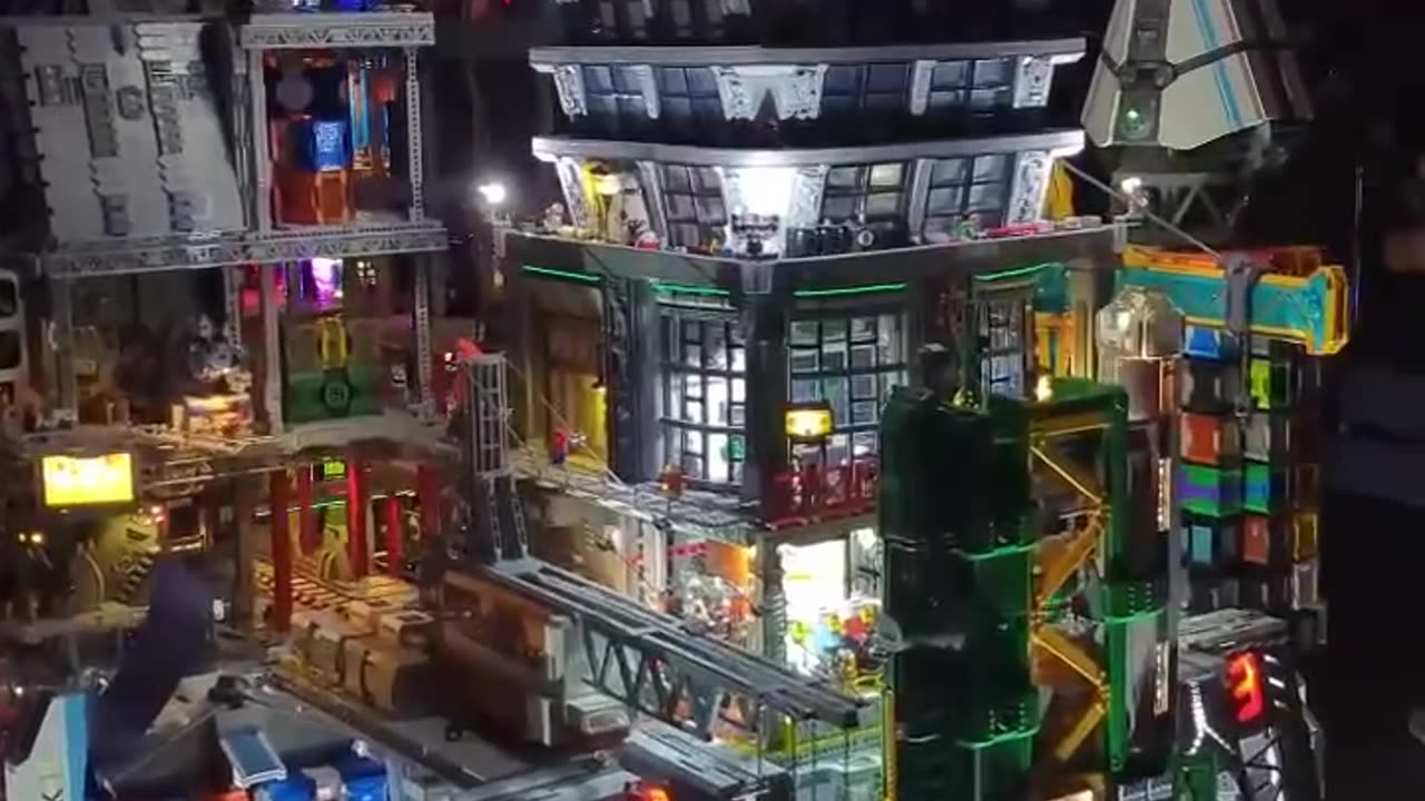 80 people made a city out of a million lego pieces in 2 days