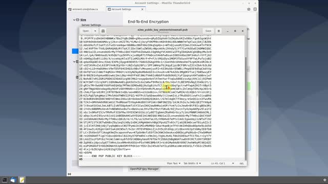 EST - 03 - End to End Email Encryption with Thunderbird