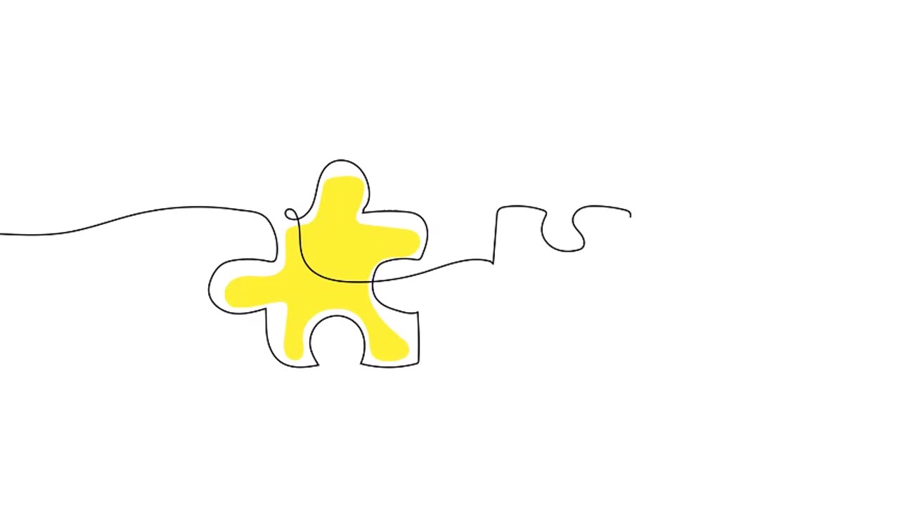 How to draw jigsaw puzzle piece very easy