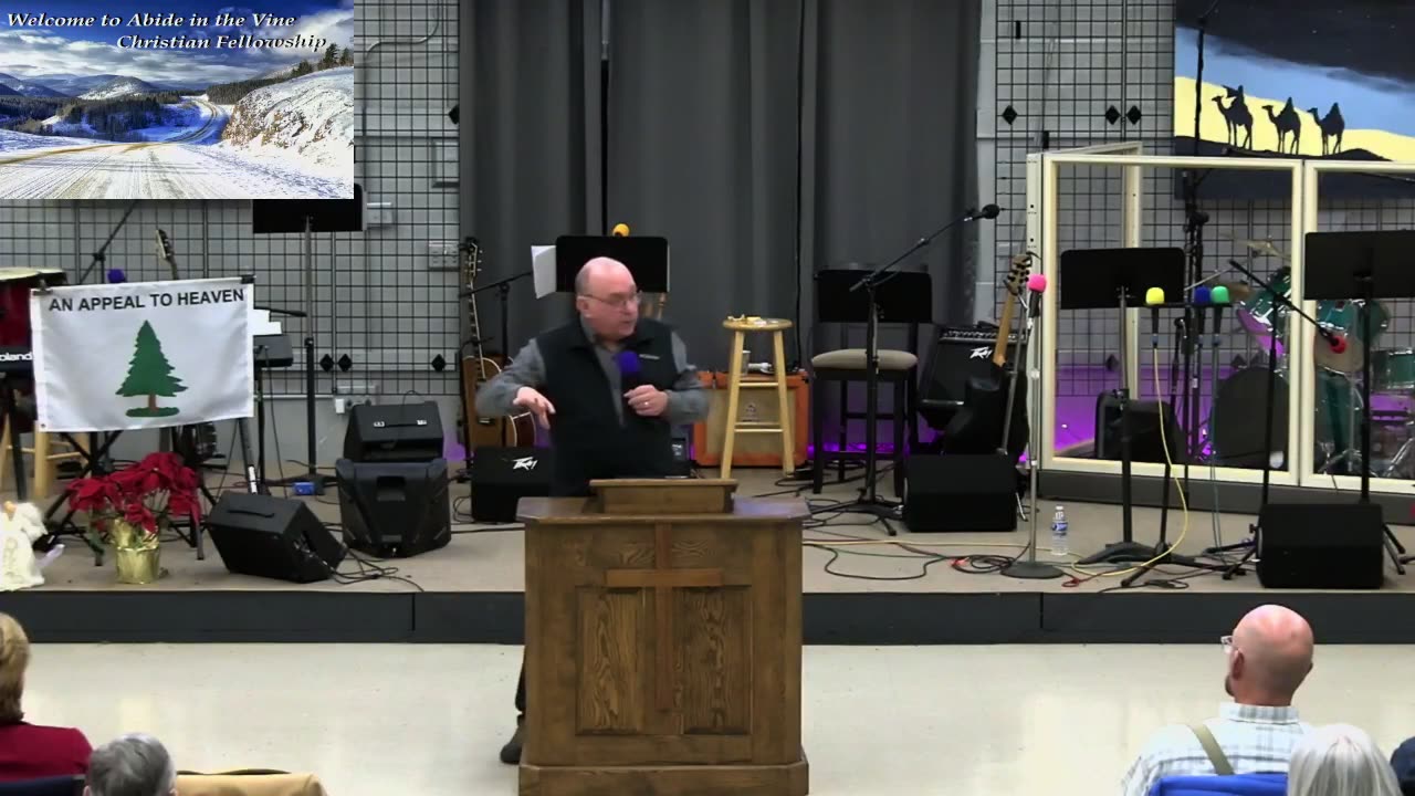 Abide in the Vine 1-14-24 Service w/ Sylvain Gauthier