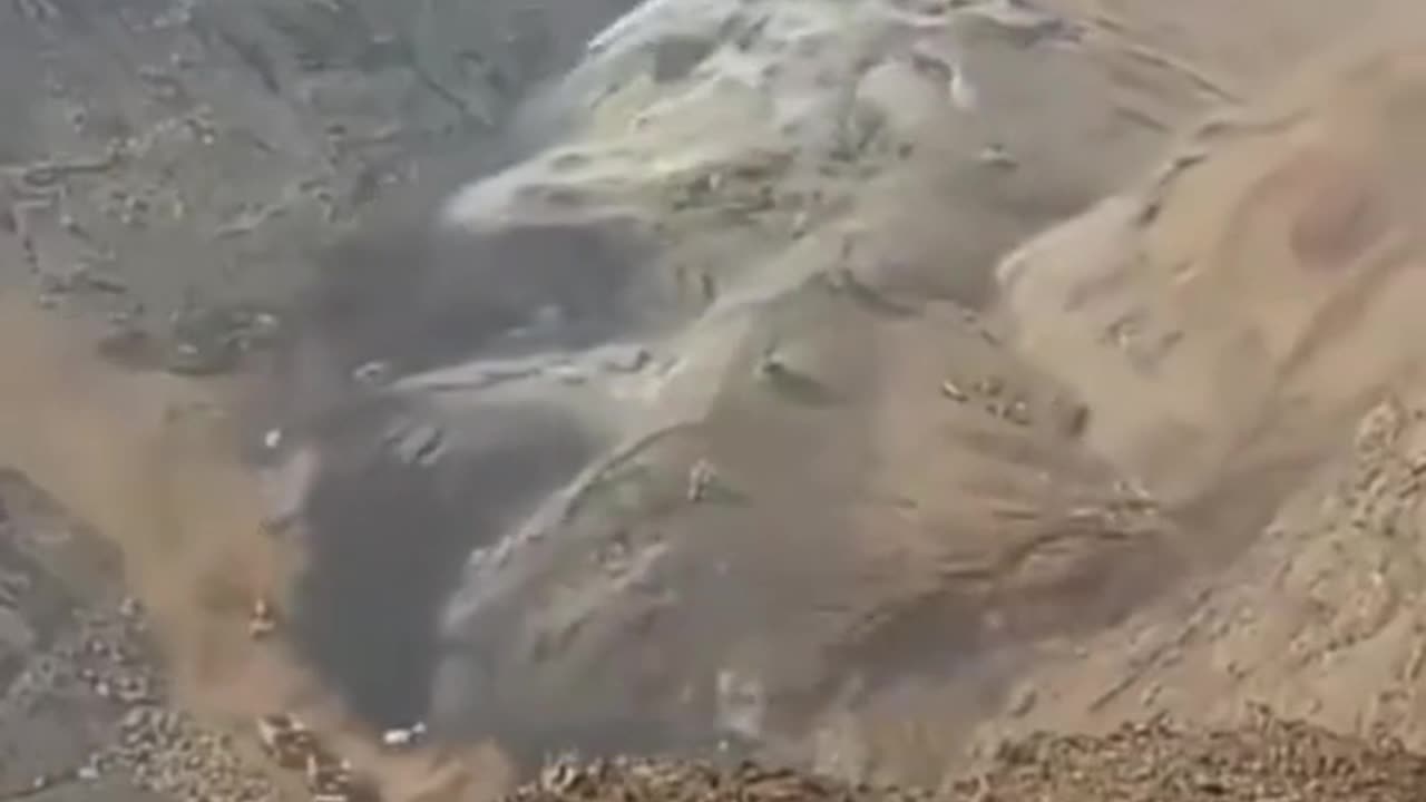 Mine collapse in China