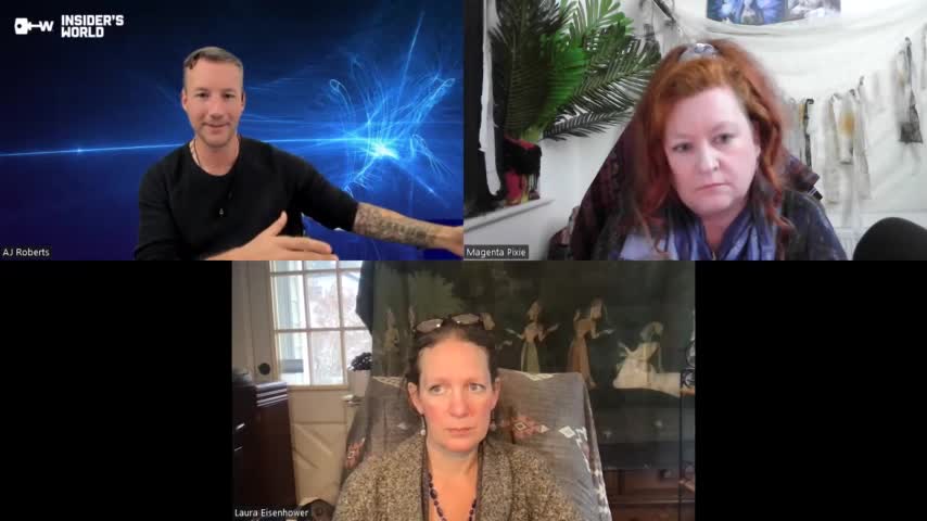 Deprogramming to Awakening with AJ, Laura Eisenhower and Magenta Pixie