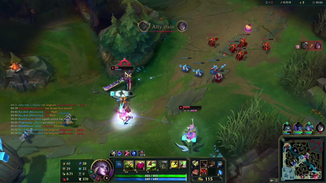 Zyra Supp Ranked LoL S3 03-03 2nd match