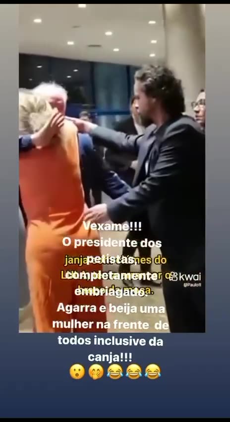 Luiz Inácio Lula da Silva Bêbado..