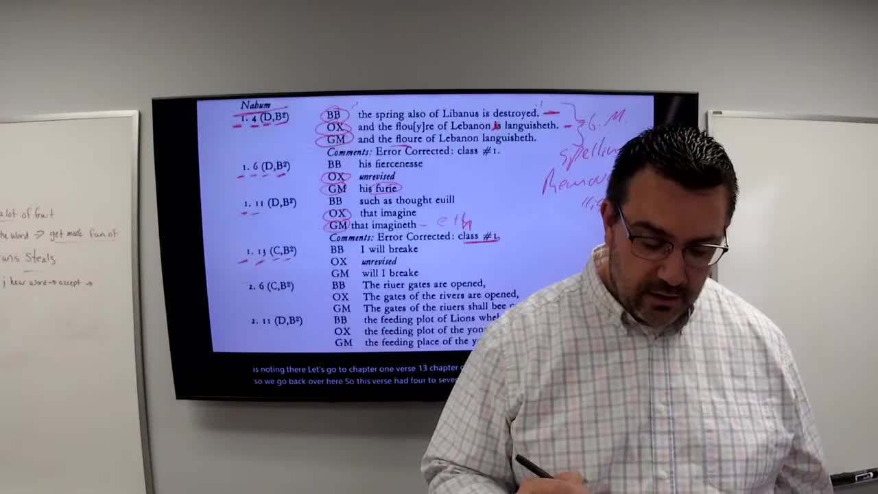 Lesson 184 Pre-1611 Evidence for the Text: The General Meeting & The Notes of John Bois, Part 6