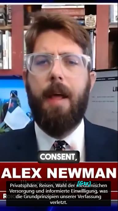 Der preisgekrönte Journalist Alex Newman „Die Mehrheit der Gouverneure dieses Landes... engUTdeu