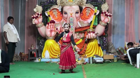 Believer dance Bharatanatyam dance | gabneshotsav 2024 | Hyderabad Golden temple | Keosha Arts