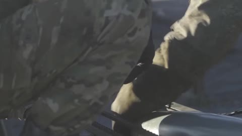 Russian Tyulpan 240mm self-propelled mortar in action