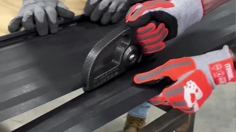 Introducing the Jamesway Metal Slitter! Cuts panels up to 24ga!