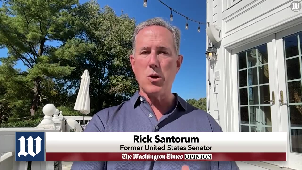 Rick Santorum: Harris would target and terrorize conservative America