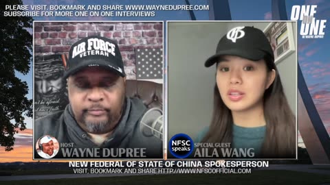 NFSC Spokesperson Aila Wang