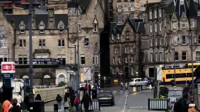 Edinburgh is a place with strong romantic atmosphere