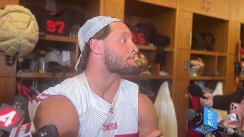 Nick Bosa was just fined over $11k by NFL for wearing a MAGA hat in support of Donald Trump