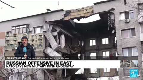 Russian offensive in East: NATO says new military push underway