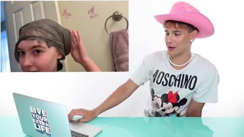Hairdresser Reacts To Quarantine Hair Dye Disasters