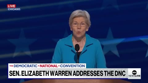 FULL SPEECH_ Elizabeth Warren says she wouldn't trust Trump or Vance to 'move my