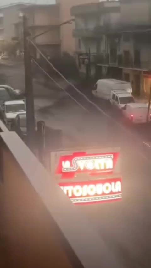 Italy 🇮🇹 (27.08.2024): Flood - Mugnano del Cardinale in the province of Avellino