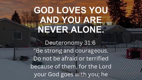 God's love is a constant presence, offering comfort and companionship in our loneliest moments.