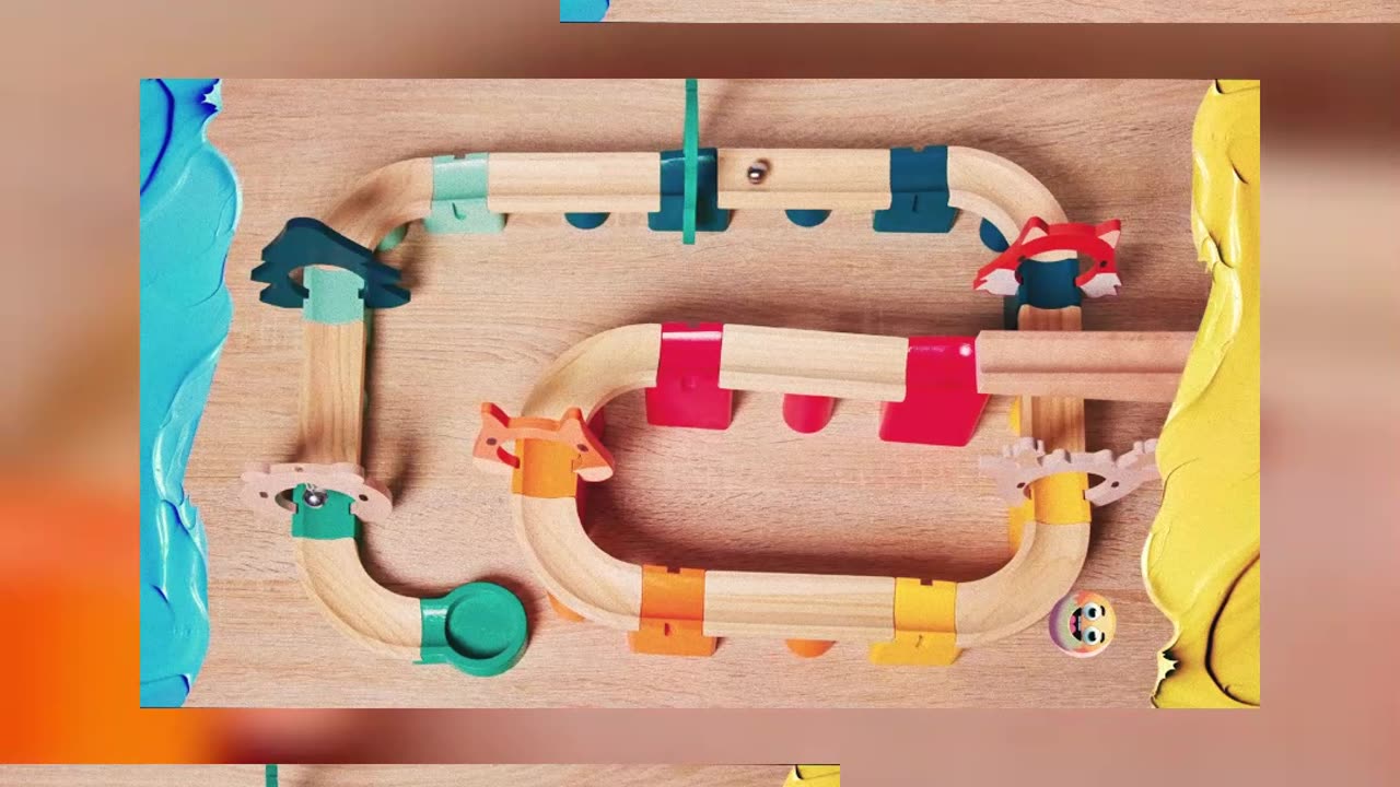marble track satisfying
