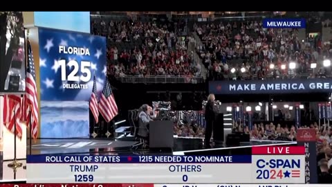 🚨BREAKING: Donald J. Trump is OFFICIALLY the Republican nominee for President of the United States