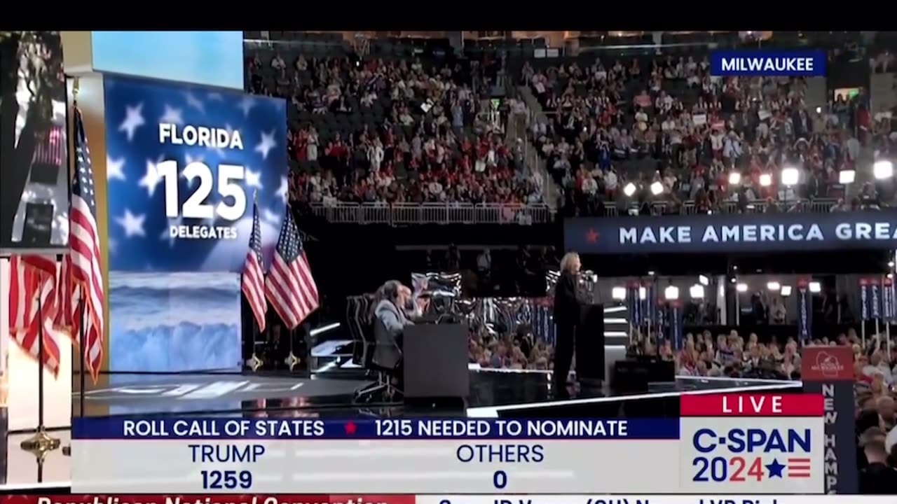 🚨BREAKING: Donald J. Trump is OFFICIALLY the Republican nominee for President of the United States