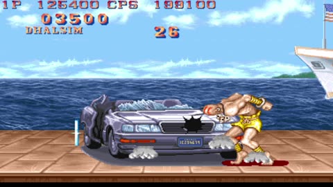 Dhalsim (Bonus Stage Car)