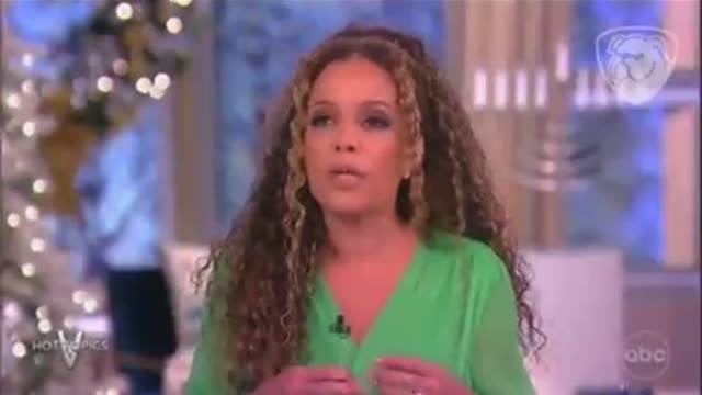 The View, Race Baiter Sunny Hostin: “who are these 1.7 million People who voted for Herschel Walker?” “The white Guys” This woman is a vile racist