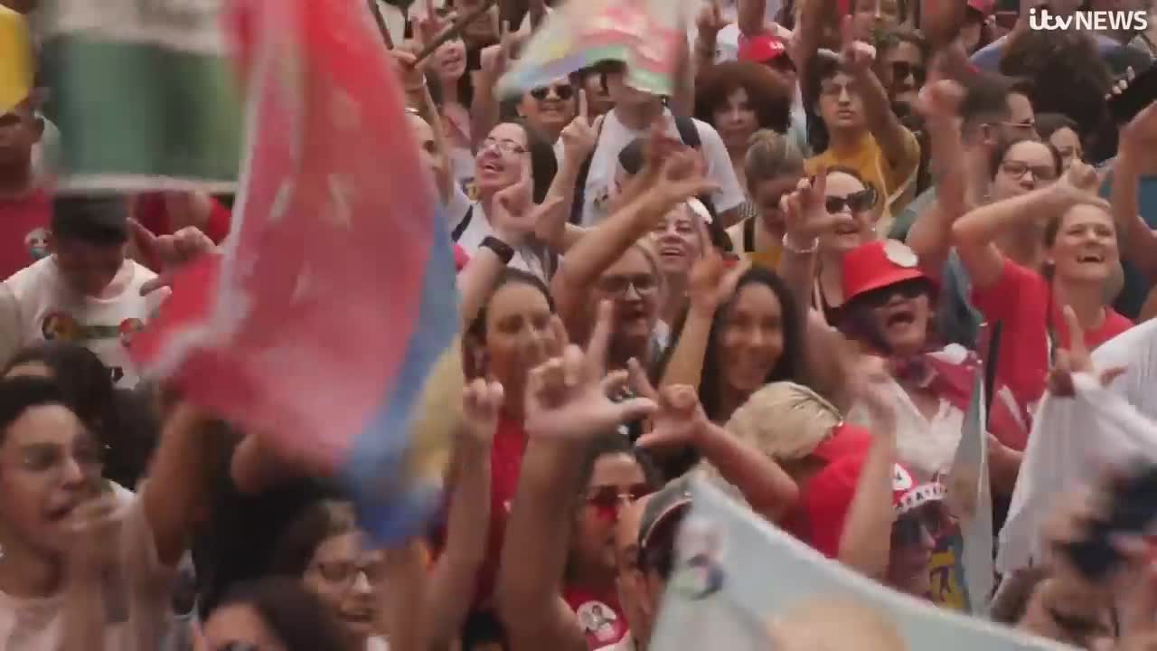 Former president Lula da Silva makes comeback as Jair Bolsonaro loses Brazil election | ITV News