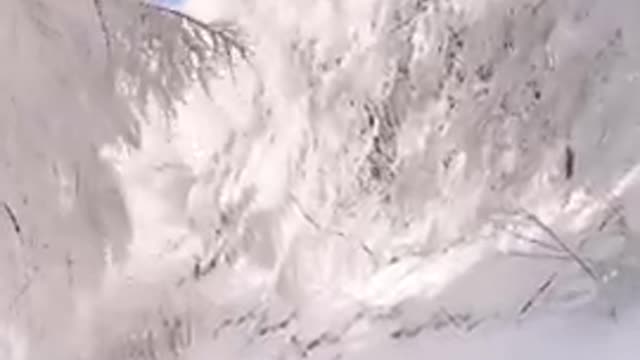 The Magic Of Winter In Greece 🇬🇷 || Snowfall Video #shorts