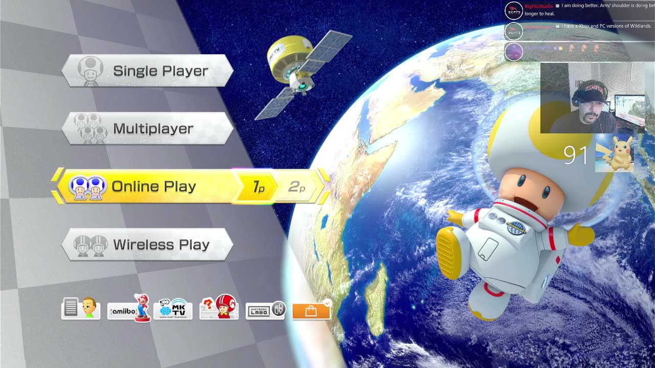 MarioKart road to 100 for Little Dude