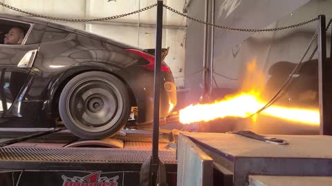 admin tuning 370z dyno run - flame map
