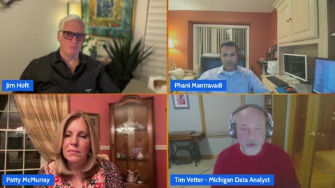 Jim Hoft and Patty McMurray Discuss Missing Election Data with Phani Mantravadi and Tim Vetter