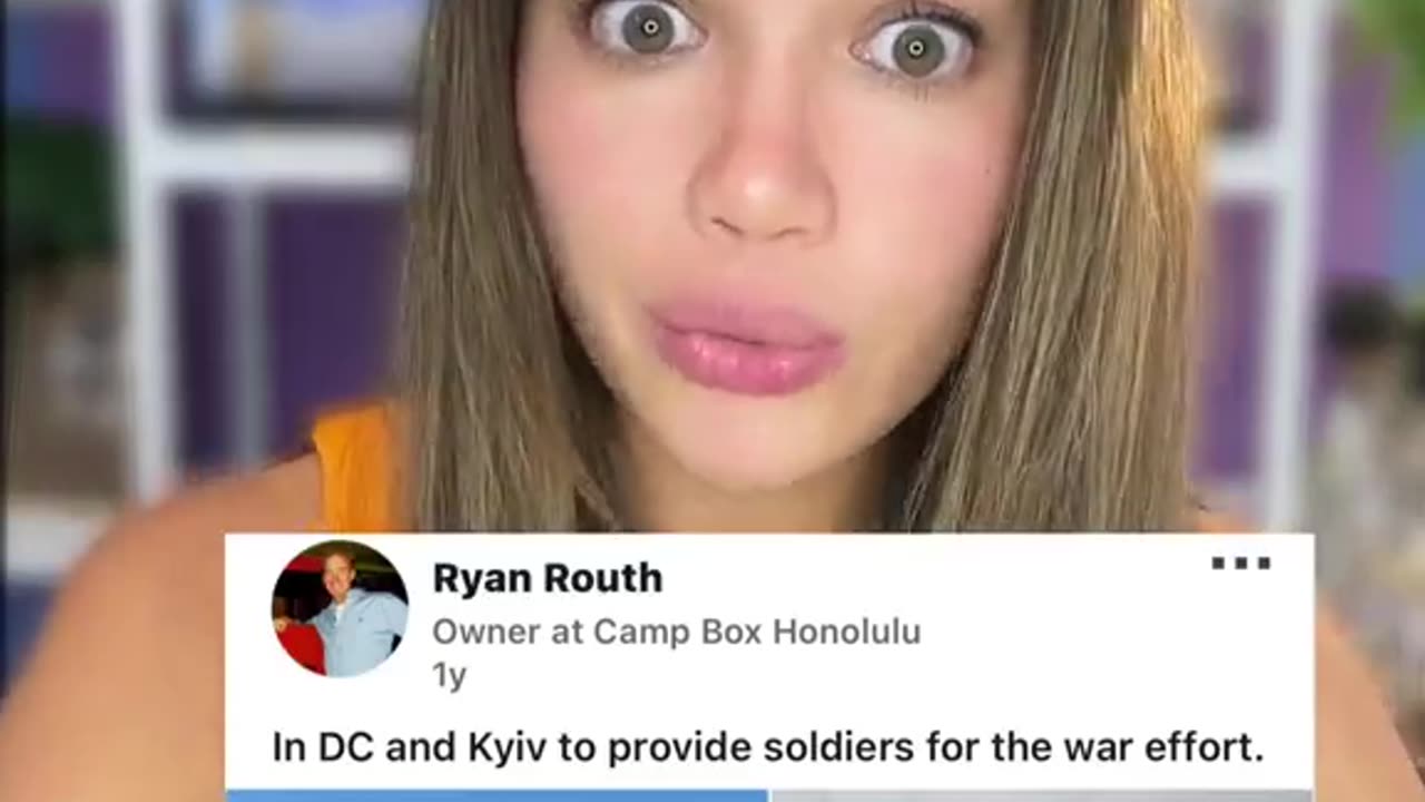Connection of Ryan Routh and Blackrock