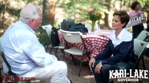 Conservative candidate for governor Kari Lake is not afraid of the mainstream media.