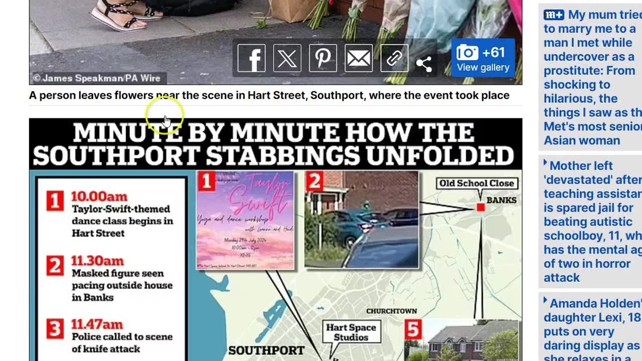 Southport 'Taylor Swift' stabbings are a PSYOP